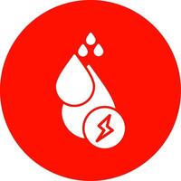 Wasser Energie multi Farbe Kreis Symbol vektor