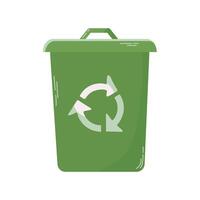 Recycling Bohne Symbol Clip Art Benutzerbild Logo isoliert Illustration vektor