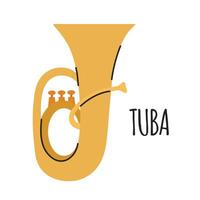 tuba ikon ClipArt avatar logotyp isolerat illustration vektor