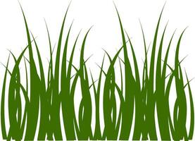gräns.gräs knuffar av gräs illustration vektor