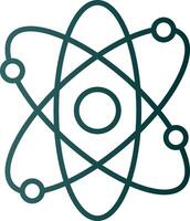 Symbol für den Gradienten der Atomlinie vektor