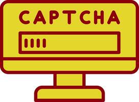 Captcha Jahrgang Symbol Design vektor