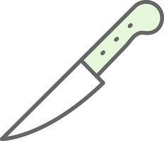 Messer Stutfohlen Symbol Design vektor
