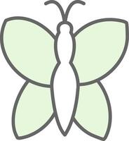 Schmetterling Stutfohlen Symbol Design vektor