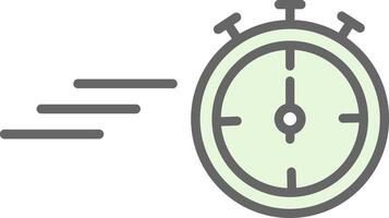 Timer Stutfohlen Symbol Design vektor