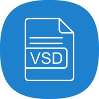 vsd Datei Format Linie Kurve Symbol Design vektor