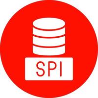 sql Datenbanken multi Farbe Kreis Symbol vektor