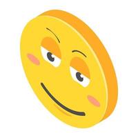 trendige Emoji-Konzepte vektor