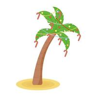 palmträd koncept vektor