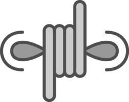Klettern Linie gefüllt Graustufen Symbol Design vektor