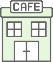 Cafe Stutfohlen Symbol Design vektor