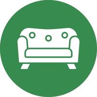 Sofa multi Farbe Kreis Symbol vektor