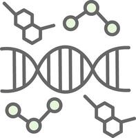 DNA Stutfohlen Symbol Design vektor