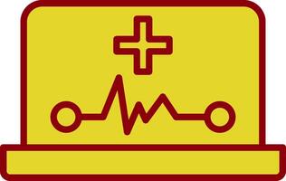 Gesundheit Jahrgang Symbol Design vektor