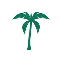 Palme Baum Sommer- Logo Vorlage Illustration vektor