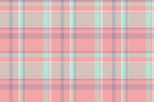 nahtlos Muster Hintergrund von Textil- Textur Plaid mit ein Stoff Tartan überprüfen. vektor