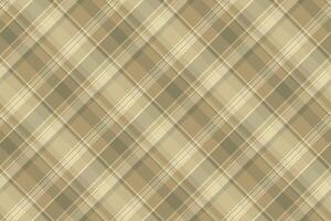 prüfen nahtlos Muster von Textur Textil- Tartan mit ein Stoff Hintergrund Plaid . vektor