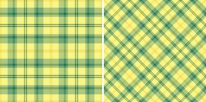 sömlös mönster tartan av kolla upp pläd med en tyg textil- bakgrund textur. vektor