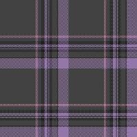 Plaid nahtlos Muster. prüfen Stoff Textur. Textil- drucken. vektor