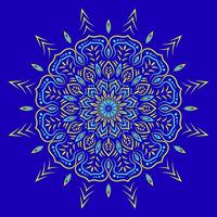 Mandala Kunst zum Design Jahrgang Hintergrund, Dekoration, vektor