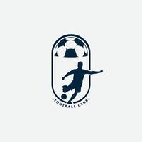 planet fotboll logotyp vektor
