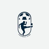 Planet Fußball Logo vektor