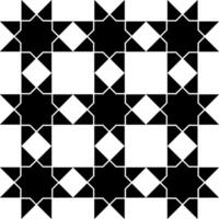 åttauddig stjärna islamic sömlös mönster. geometrisk arabicum bakgrund textur. vektor
