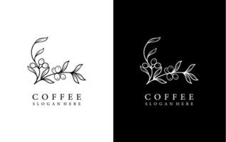 Kaffee Logo Vorlage Illustration Design vektor