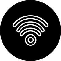 Wifi-Vektor-Symbol vektor