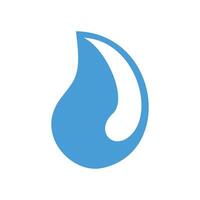 Wasser fallen Symbol isoliert auf Weiß Hintergrund zum Ihre Netz und Handy, Mobiltelefon App Design. eben Design Stil vektor