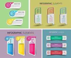 modern text rutmall, infographics banner vektor