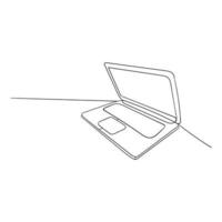 Gekritzel-Symbol-Illustrationssymbol des Laptops Hand gezeichnetes vektor