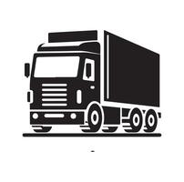 LKW Symbol Illustration Silhouette vektor