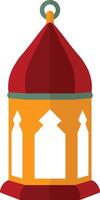 Ramadhan kareem Laterne Dekoration. isoliert Symbol im eben Design vektor