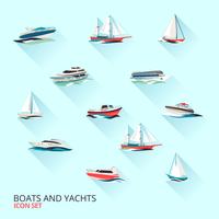 Boote Icons Set