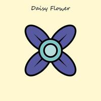 daisy blomma illustration vektor