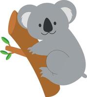 süß Karikatur Koala Illustration vektor