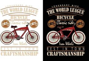 cykling t-shirt design vektor