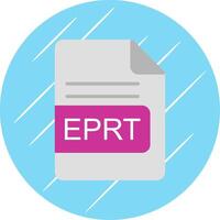 eprt Datei Format eben Kreis Symbol Design vektor