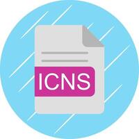 icns Datei Format eben Kreis Symbol Design vektor