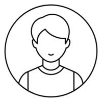 Benutzer Profil Symbol Illustration vektor