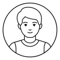 Benutzer Profil Symbol Illustration vektor