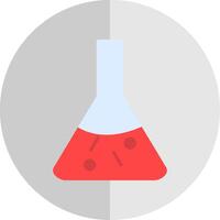 Chemie eben Rahmen Symbol Design vektor