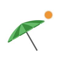 Sonnenschirm Vektor Icon