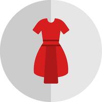 Kleid eben Rahmen Symbol Design vektor
