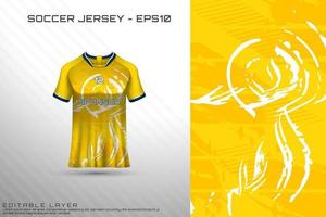 sport jersey och t-shirt mall sport jersey design vektor mockup.