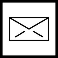 Vektor-E-Mail-Symbol vektor
