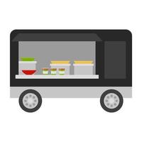 Mobile Food-Konzepte vektor