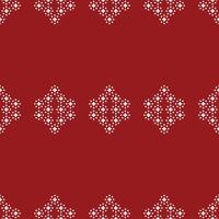 traditionell ethnisch Motive Ikat geometrisch Stoff Muster Kreuz Stich.ikat Stickerei ethnisch orientalisch Pixel rot Hintergrund. abstrakt, Illustration. Textur, Weihnachten, Dekoration, Tapete. vektor