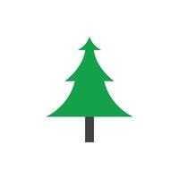 einfach Kiefer oder Tanne Baum Logo Kiefer Haus evergreen.für Kiefer Wald Abenteurer Camping Natur Abzeichen und Geschäft. vektor